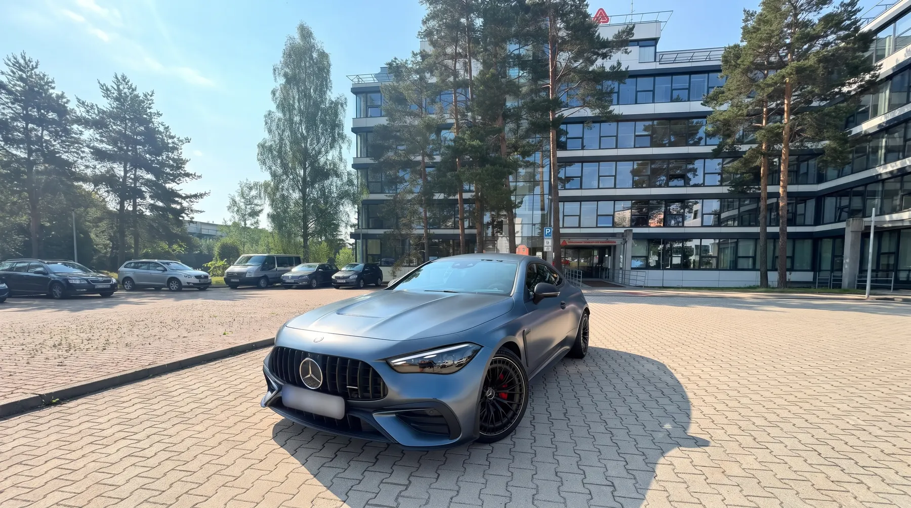 Mercedes-AMG po detailingu, Jihlava